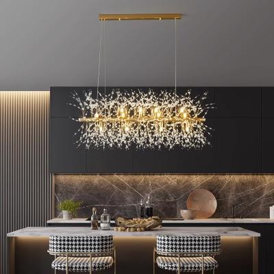 China Factory Outlet Suspension Luxury Dandelion Light Led Chandelier Modern Home Lighting Chandeliers for sale