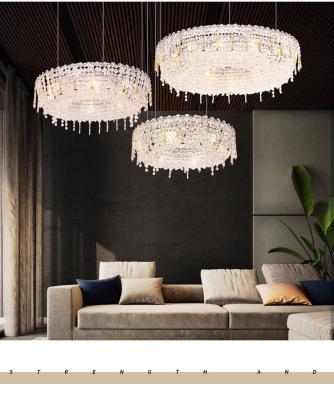 Китай Italian J Villa Living Room Crystal Chandelier Hotel Restaurant K9 Project Custom Lamps продается