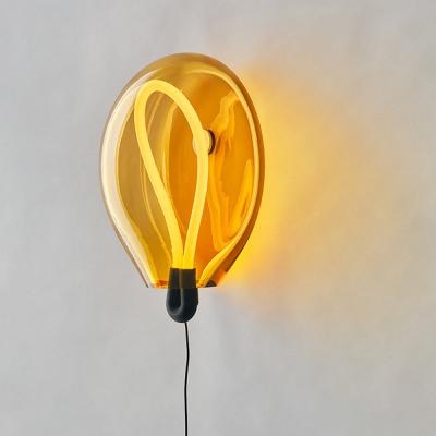 China Balloon wall lamp indoor simulation balloon living room background aisle stairs bed decoration atmosphere for sale