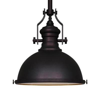 Cina European e27 black gold silver white iron industrial home goods vintage retro pendant lamps in vendita