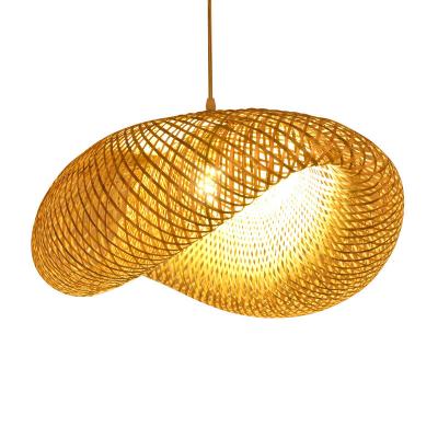 China Unique design Wicker Rattan lamp shade Pendant lights Vietnam ceiling lamp for decoration for sale