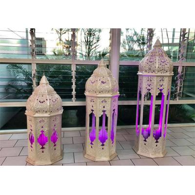 China Arabic Wedding FRP Moroccan Lamps USA Fiber For Decoration Best for sale