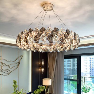 Chine Hotel Chandeliers crystal lighting k9 chandelier pendant lights gold ceiling modern luxury à vendre