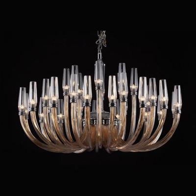 China European modern simple crystal chandelier bar decorative lights living room dining club ceiling for sale