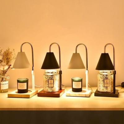 Cina 2023 New Product Adjustable Desk Lamp With Dimmer Candle Melt Warmer Table in vendita