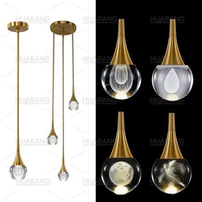 Китай Raindrop Crystal Ball LED Chandelier Decorative Lighting Indoor Living Room Hotel Home Modern Pendant Light продается