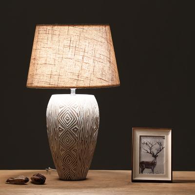 China Nordic design bedside lamp handmade resin table lamps forhome decor for sale