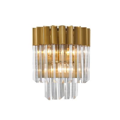 China New Style Luxury Modern Wall Lights Decorative Classic Lamp Fixture Brass Stainless Steel 80 Home Office E14 X 3 40W 3600 for sale