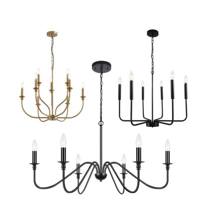 China Industrial Lighting Wrought Iron Chandelier American Style Vintage Retro Pendant Lamp for sale