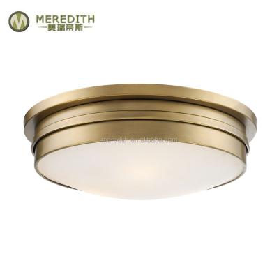 China Wholesale Cheap Price Customizable Nordic Style Living Room Stairs Indoor Led Brass Recessed Light Ceiling for sale