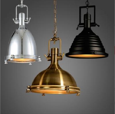 China Retro industrial style heavy metal pendant light for restaurant cafe hotpot bar loft chandelier for sale