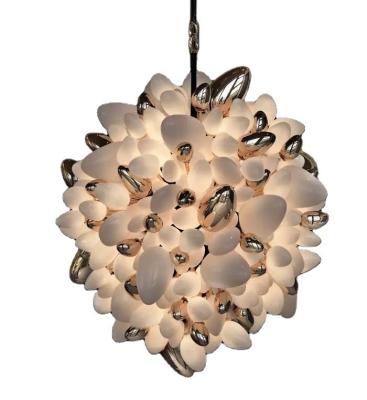 China Modern chandelier luxurious Murano Glass Gaia Chandelier Pendant Light decoration modern for living room for sale