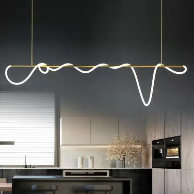 China Italian Designer Commercial Modern Luxury Chandelier 2025 DIY Pendant Lights Nylon Silicone Lighting Fixture for Living Room for sale