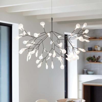 China Nordic Villa Living Room Lamp Designer Firefly Foyer Chandelier for Indoor Decoration à venda