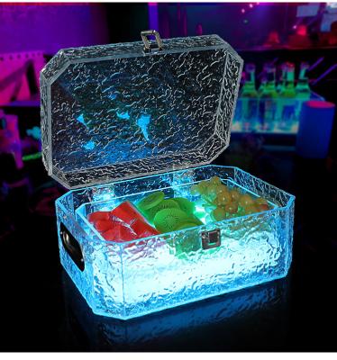 China IP20 SMD LED Acrylic Box Bar Supplies for Nightclub KTV Night Light Fruit Tray Rack à venda