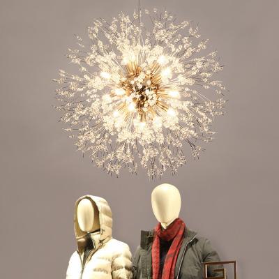 China Contemporary Firework Crystal Chandelier in Nordic Market 2- 3000-6500K Color Temperature for sale