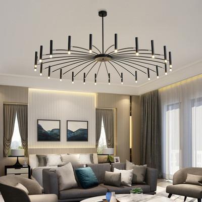 Chine Nordic Postmodern Round Chandelier for Simple Personality Living Room and Dining Area à vendre