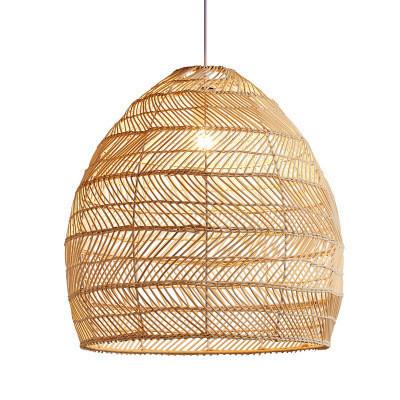 China Rattan Lighting for Japanese Style Handmade Pendant Lamp in Home Decor and Restaurant zu verkaufen