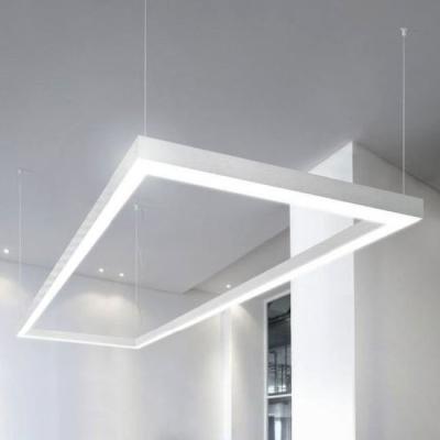 China 80W 4ft 2 Watt 100 50000 Modern Aluminum LED Linear Light Pendant for Office Lighting for sale