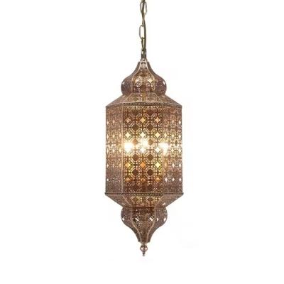 China Kitchen Bars Single Hanging Pendant Light 15lm/w Efficiency 2- Classic Moroccan Style for sale