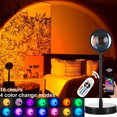 China 15lm/w USB Sunset Table Lamps Projector for Mood Light and Photography Background Atmosphere for sale