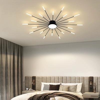 중국 Badu Smart Fancy Fixtures Modern Mounted Ceiling Lighting for Living Room Indoor LED Light Color Rendering Index Ra 90 판매용