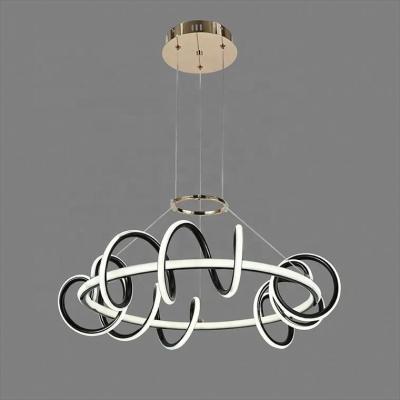 China French Gold Unique Design High Light Efficiency Aluminum Pendant for Hotel and Restaurant on Promotion for sale