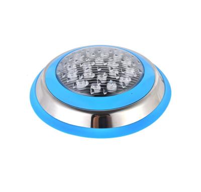 China Waterproof 12VAC Blue Deep Drop LED Underwater Swimming Pool Light for Inground Pools Dia230mm*H48mm Support Dimmer NO Te koop