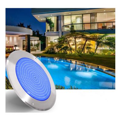 China IP68 Color Changing 12V 25W 35W Resin Filled Waterproof LED PAR56 Pool Lights with 50000 Hours Working Time for sale