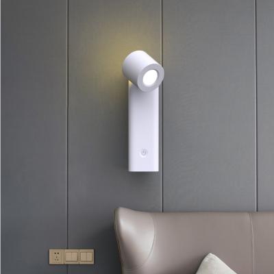 중국 DC 5V Input Voltage Multi-functional Bedside Wall Lamp Dimmable Wall-mounted LED Book Light with Motion Sensor Night 판매용