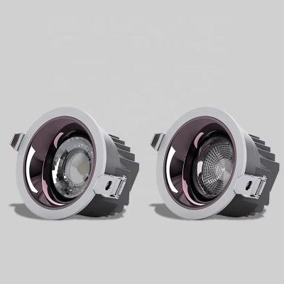 China Different Sizes Ceilings Spotlight Modern Office Building Glare Spot Light Embedded Internal External Led Downlights for sale