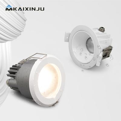 Chine KXJ End COB Waterproof Downlight High Index Anti-Fog Dustproof Bathroom Toilet Kitchen IP65 Spot Light Install Style Downlights à vendre
