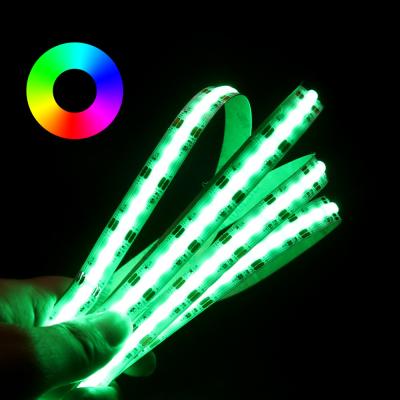 China 480Leds/Meter Smart RGB LED Strip Lights Cob Light TV Backlight Multicolor Address DC12V 24v 220v 10mm RVB 480Leds/Meter for sale