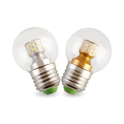 China 3- E27 Led Filament Bulb G45 Transparent Bulbs 5W/7W/9W Warm White High Bright Globe 10000 Hours Lifespan for sale