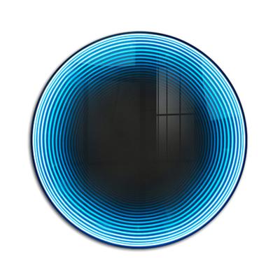 China Color Temperature CCT 2700K Soft Warm White DJ Disco Wireless Magnetic 3D Tunnel Mirror with Glass Material and Light for sale