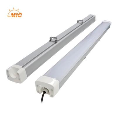 China 5- 20W 30W 40W 50W 60W Waterproof Vapor Tight Industrial Workshop Linear DALI Dim Garage LED Tri-Proof Light for sale