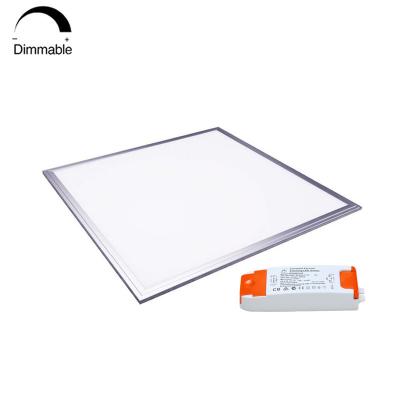 China 36W 40W 600x 0-10V Triac DALI Dimmable LED Flat Panel Light 50000 Hours Lifespan and Ideal for Commercial for sale