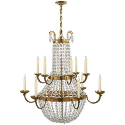 Chine Customized Hospitality Paris Flea Grand Chandelier Oval Crystal Ceiling Lamp for Entryway Living Room Dining à vendre