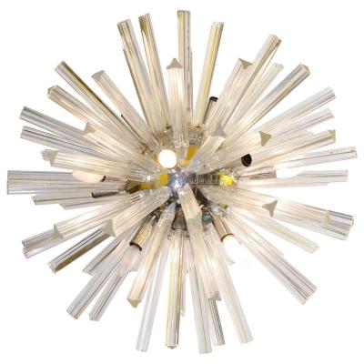 Cina Input Voltage V 85-240v Mid Large Glass Rod Sputnik Chandelier Design Modern Indoor Lighting for Living Dinning Room in vendita