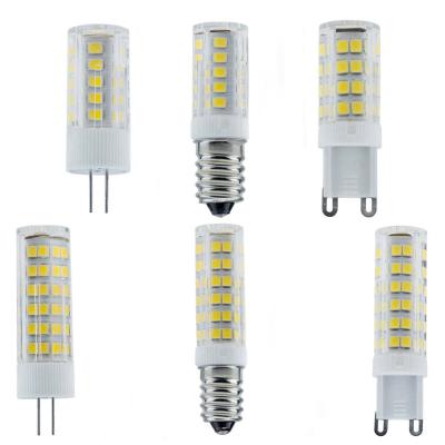 China G9 LED Corn Light 220V 230V 3W 5W 7W 2835SMD High Luminous Efficacy Spotlight Chandelier Bulb with 33 51 75leds 100lm/w for sale