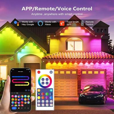 China Experience the Best in Outdoor Lighting with Our Smart App Control Eaves Lights and SMD Chip Technology en venta