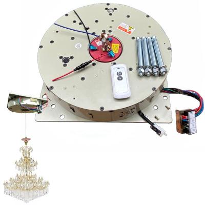 China Stainless Steel IP20 260KG 6M Commercial Grade Chandelier Lift 220V 110V Winch Lamp Motor for sale