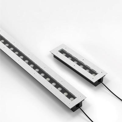 China 30000 Hour Working Lifetime Linear Stainless Steel Waterproof LED Underground Light for Outdoor Floor Spot Illumination for sale