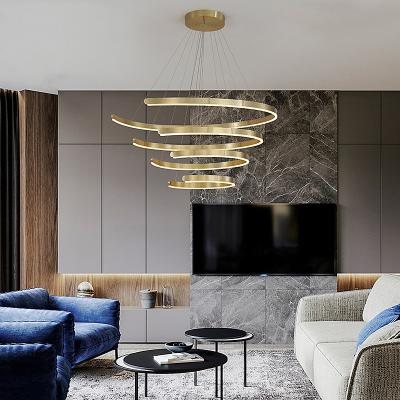 Chine Modern Chandelier Lighting Lamp Vintage Decorative Pendant Light/Chandeliers Lights with Mote Control Distance of 18-20m à vendre