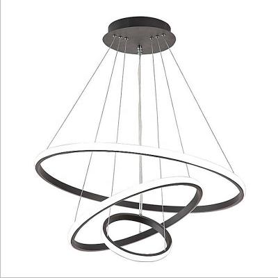 China Modern Living Room Minimalist Lighting Chandelier with Plastic Cover and AC 165-265V Input Voltage for sale