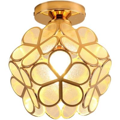 China Newly Modern Hotel Aisle Corridor Porch Entrance Hall Staircase Ceiling Light Fixtures Install Style Surface Mounted for sale