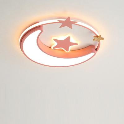 China Dimmable LED Kids Room Light Ceiling for Bedroom and Living Room Modern Surface Mount 5000K Daylight 1kg for sale