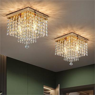 China Control Mode Switch Control Gold Ceiling Light for Beautiful Living Room Aisle Corridor and Cloakroom Entrance for sale