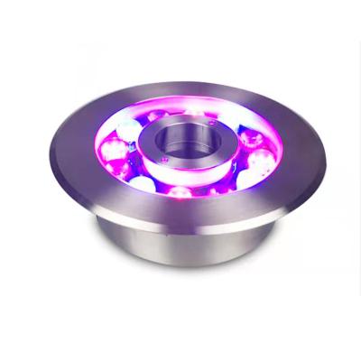 China 50000 Hours Lifespan Ip68 Waterproof RGB LED Swimming Pool Light Colorful Underwater Lighting for Pond Submersible Lamp for sale