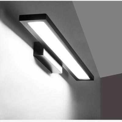 中国 Modern Black White Decorative Lighting Indoor Hotel Led Acrylic Long Wall Lamp with AC 85-265V Input Voltage and Free Sample 販売のため